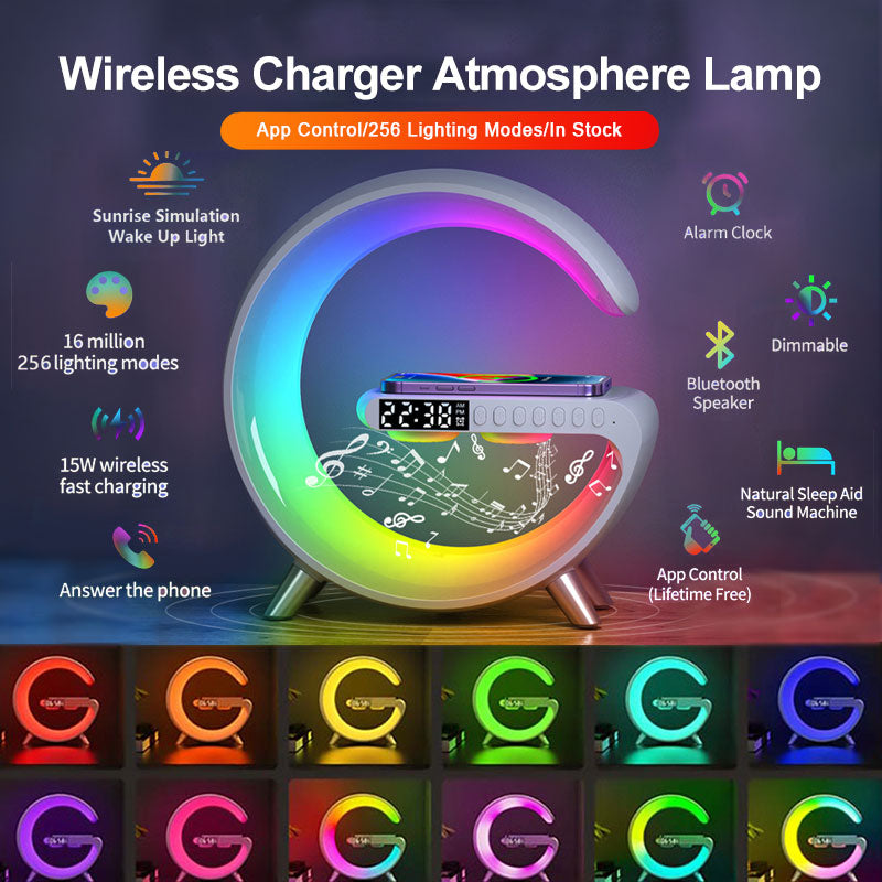 Wireless Charger LED Lamp