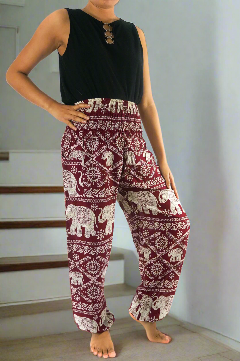 Women Boho Hippie Yoga Pant