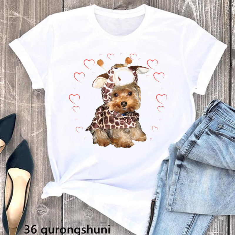 Summer Women's Printed T-shirt