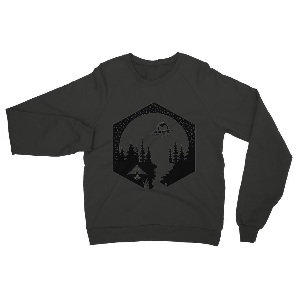 Cats Camping Printed Women's Sweatshirt