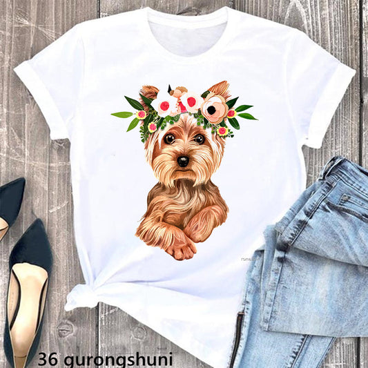Summer Women's Printed T-shirt