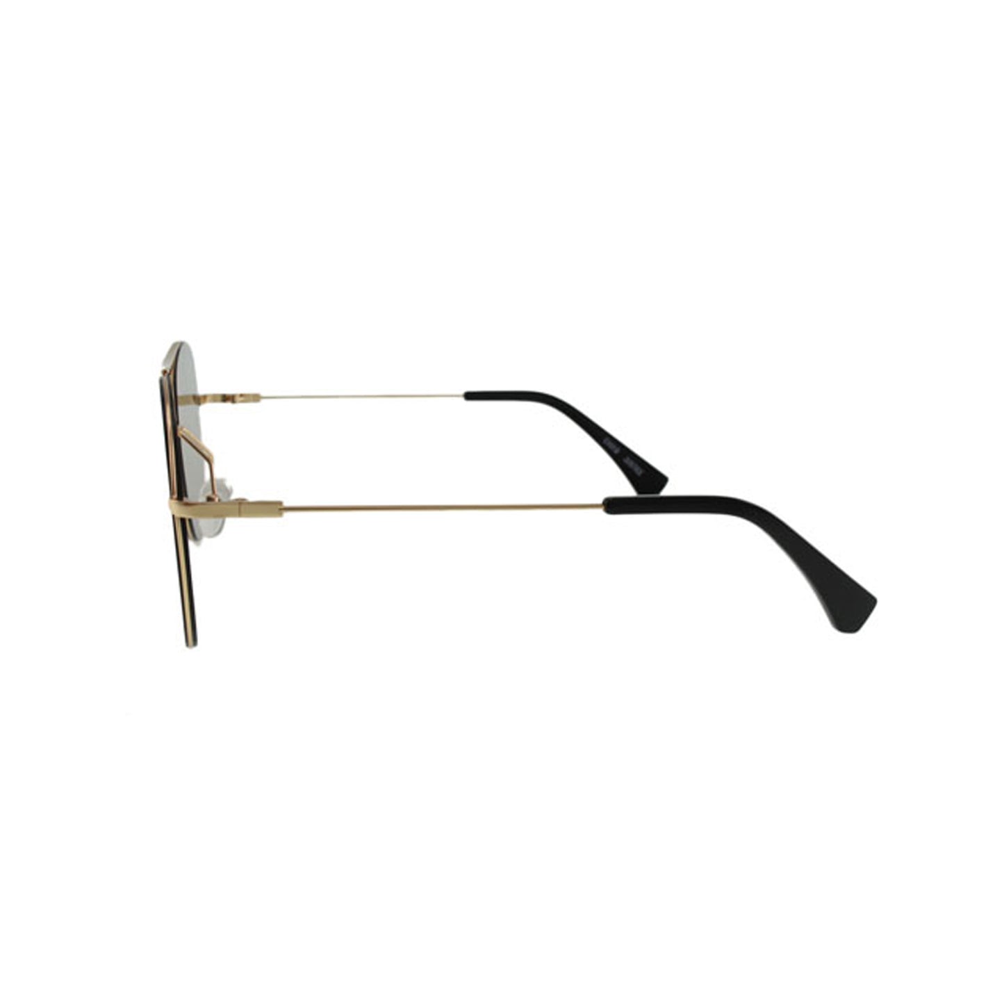 Polarized Mirrored Metal Frame Sunglasses