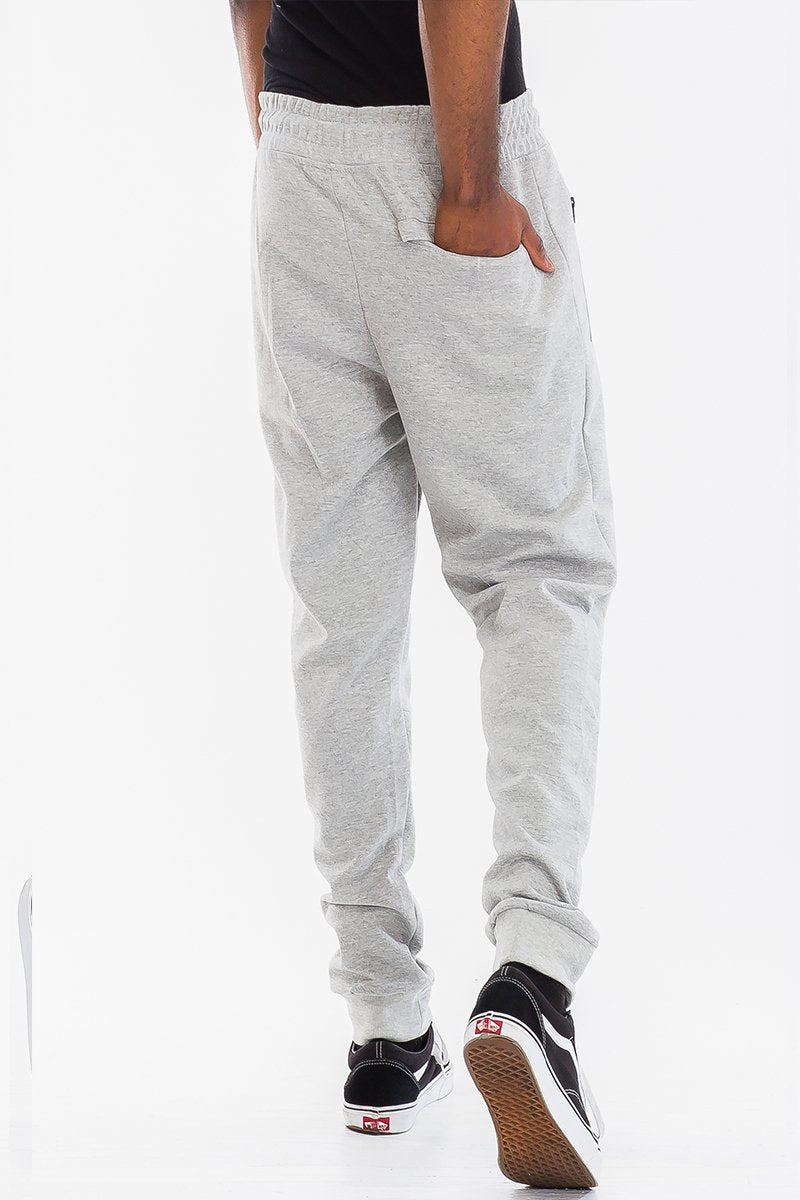 Heathered Cotton Sweatpants