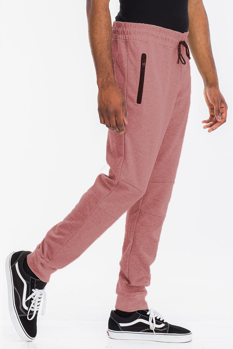 Heathered Cotton Sweatpants