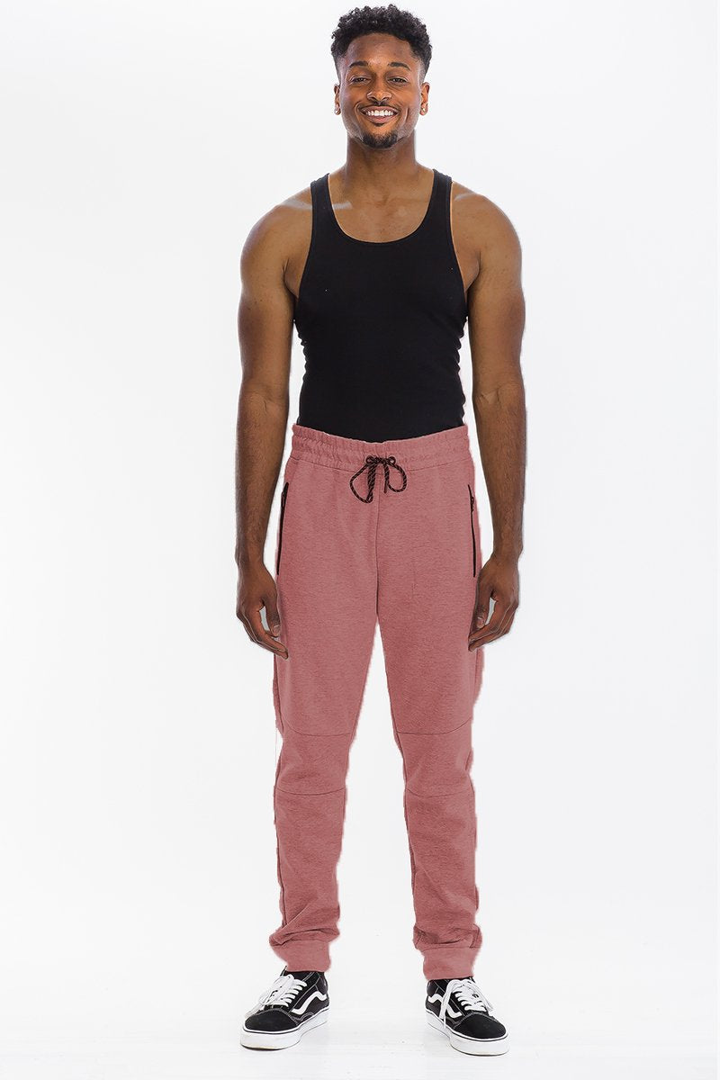 Heathered Cotton Sweatpants
