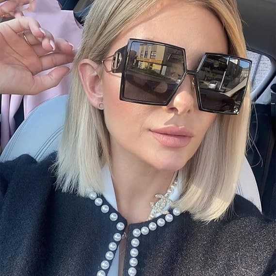 Vintage Oversize Sweetie Sunglasses