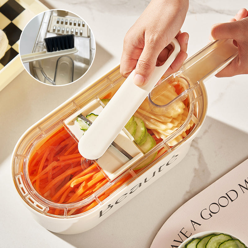 Multifunction Vegetable Cutter With Basket