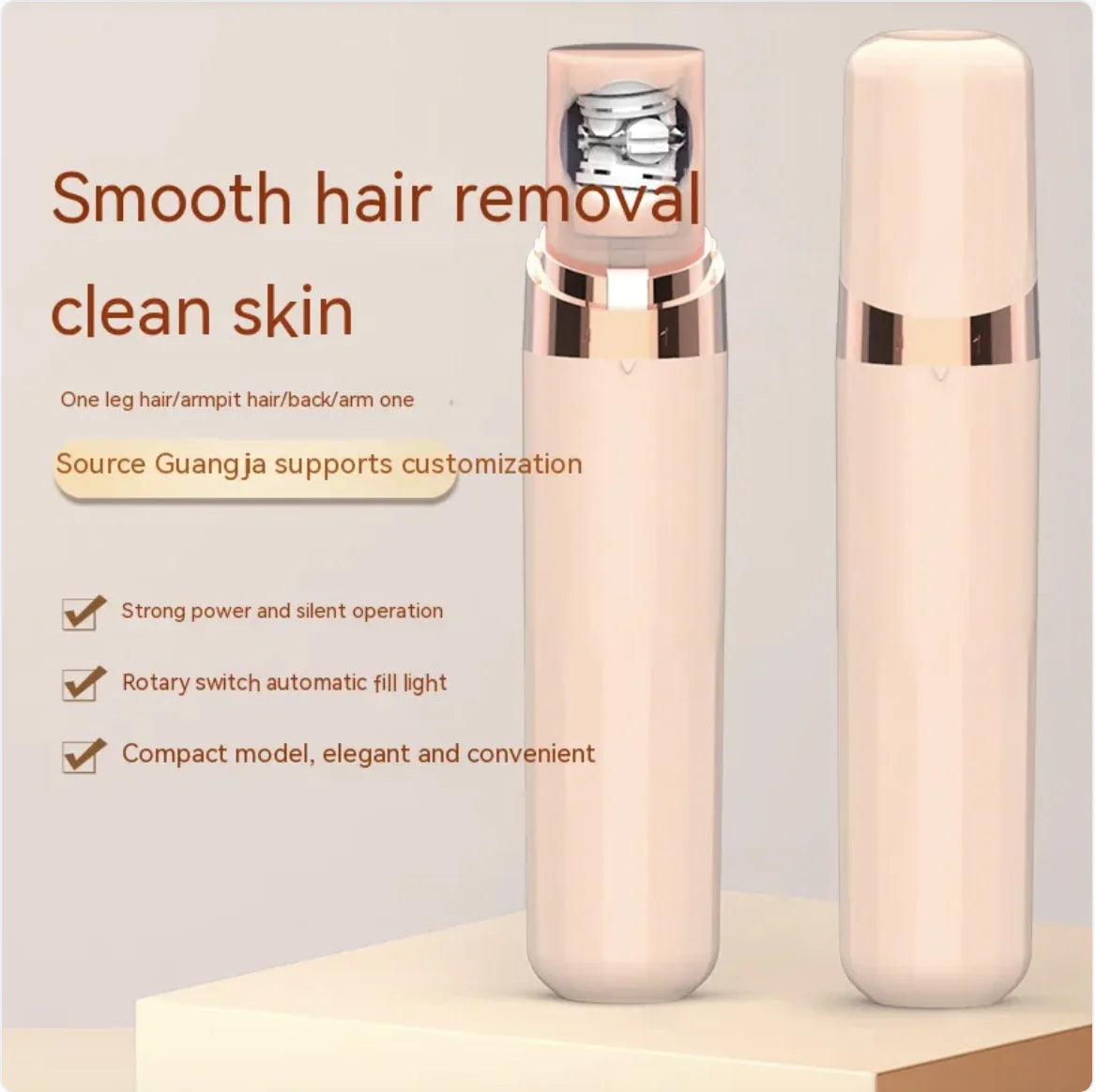 Mini Electric Facial Hair Removal Tweezers