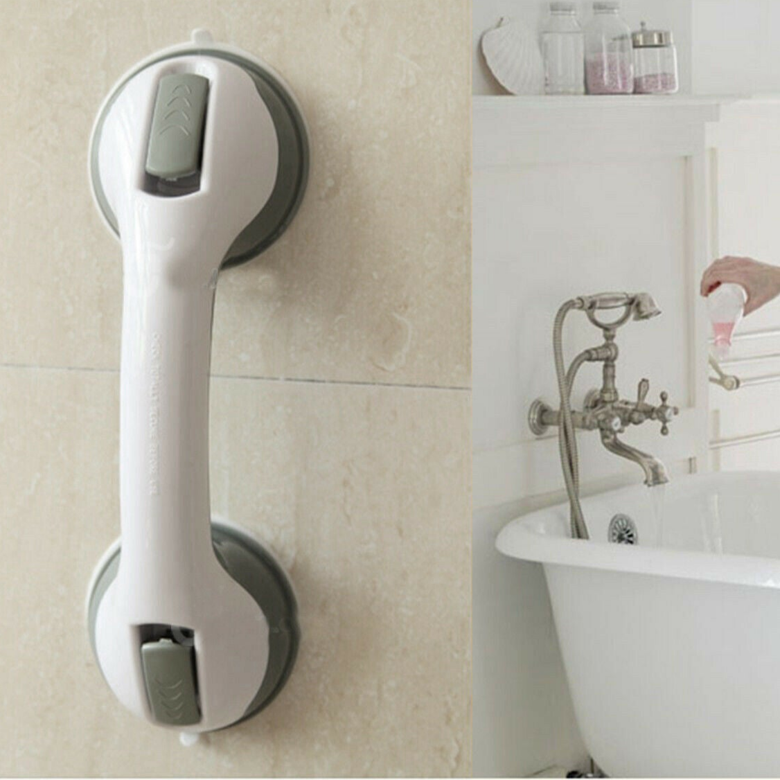 Bathroom Suction Grab Bar