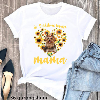 Summer Women's Printed T-shirt