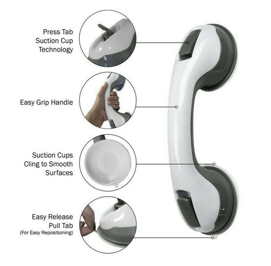 Bathroom Suction Grab Bar