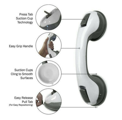 Bathroom Suction Grab Bar