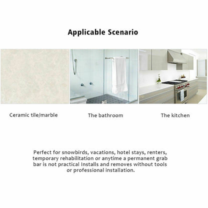 Bathroom Suction Grab Bar