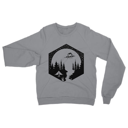 Cats Camping Printed Women's Sweatshirt