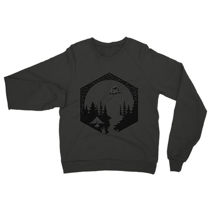 Cats Camping Printed Women's Sweatshirt