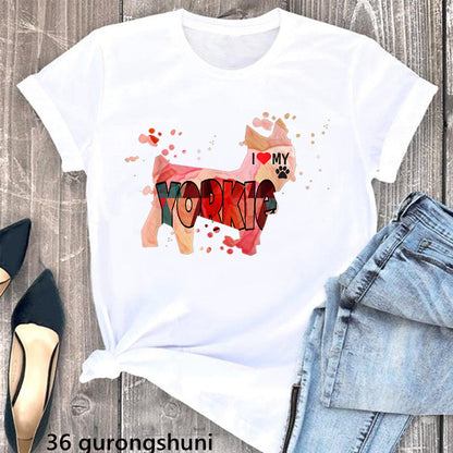 Summer Women's Printed T-shirt