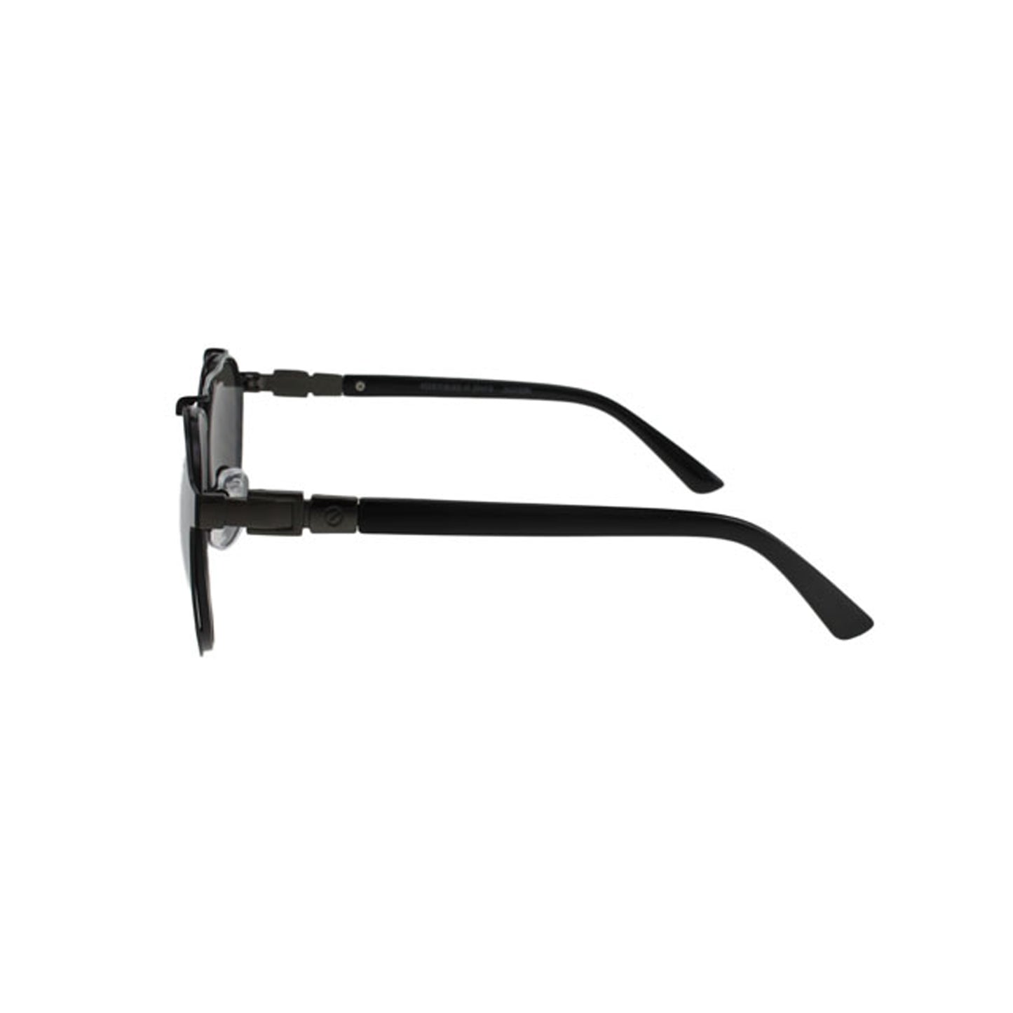 Oval Shape Sunglasses in Matte Black