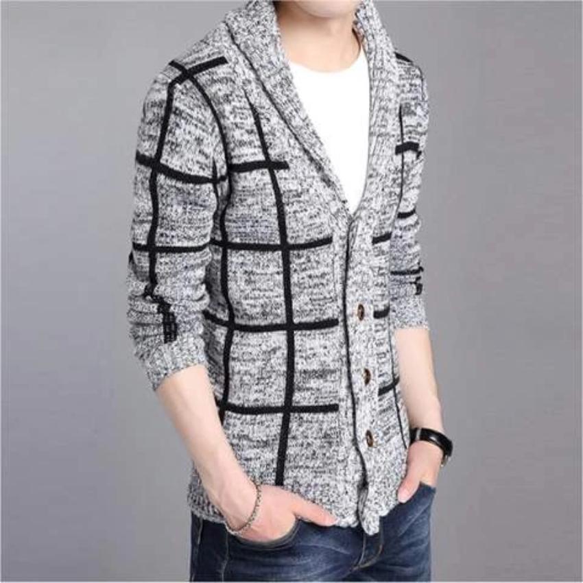 Men's Shawl Collar Jumper Sweater